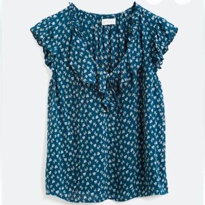 Velvet by Graham and Spencer Tirion Ruffle Top